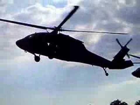 Blackhawks landing at Auburn University