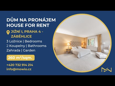 Video Zrekonstruovaná samostatně stojící zařízená vila v oblasti Prahy 4 Spořilova !!!