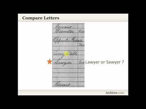 how to read handwriting