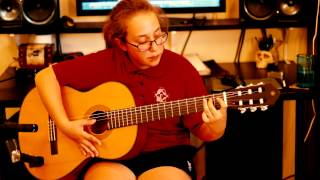 Nirvana - Come As You Are - Acoustic cover by Olivia - Guitar Lessons