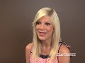 tori spelling talks about donna martin's return to 90210, her experience working with jennie garth again, and how she feels about the donna-david situation. plus she talks about some other projects including her own clothing line and her new book 