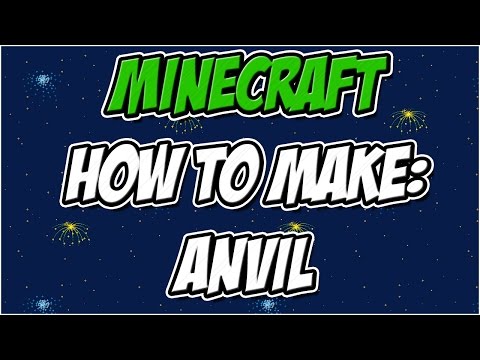 how to use the anvil in minecraft