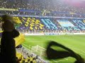 Fenerbahçe-CSKA Moskova Trübün show Fenerbahçe-CSKA Moskova Trübün show
