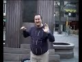 Erg�n dancing in the main square in Enschede