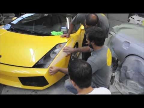 Lamborghini Gallardo Clear Bra Install