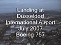 take off and landing  düsseldorf airport july 2007