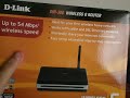 Unboxing D-link DIR-300 router