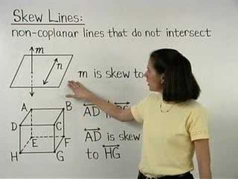 how to prove skew lines