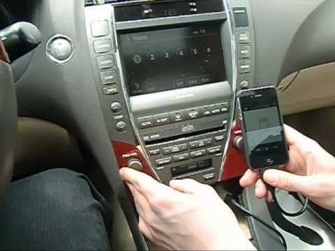 GTA Car Kits – Lexus ES 2007-2011 install of iPhone, Ipod and AUX adapter for factory stereo