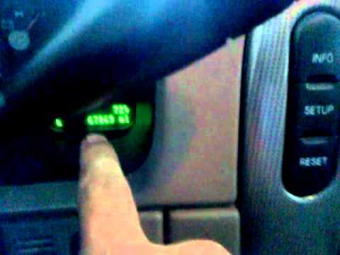 how to reset oil change light on f150