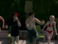 videos de Kris Allen Falling Slowly into the American Idol mansion pool. 3 times
