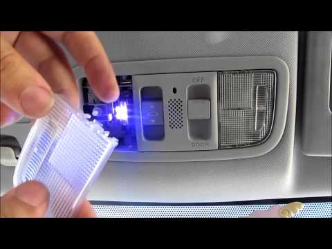 DIY 2008 Honda Civic Coupe Interior and License Plate LED Swap