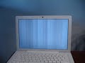 Color bars on malfunctioning Macbook 1.83 Color bars on malfunctioning Macbook 1.83
