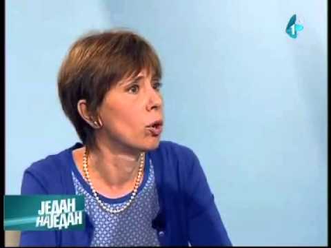 Милица Делевић у емисији Један на један