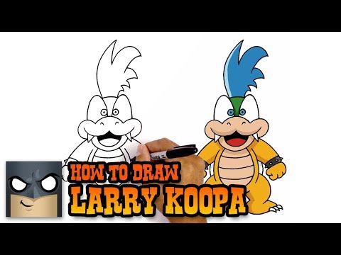 video-linktoworks-How to Draw Mario Characters | Larry Koopa - YouTube