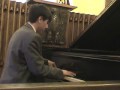Sam piano recital Claire de Lune