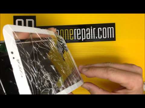replacement - This video shows how to replace the touch screen digitizer on a Samsung Galaxy Tab 3. Just the glass. The video is complerte nothing is left out the edits ar...