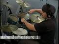 Drum Lesson  Learning To Read Crash  Ride and Toms