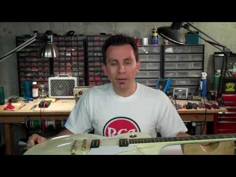 how to fit a tune o matic bridge