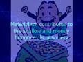 Materialism photostory