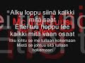 Mc mane - Uusi alku (sanat)