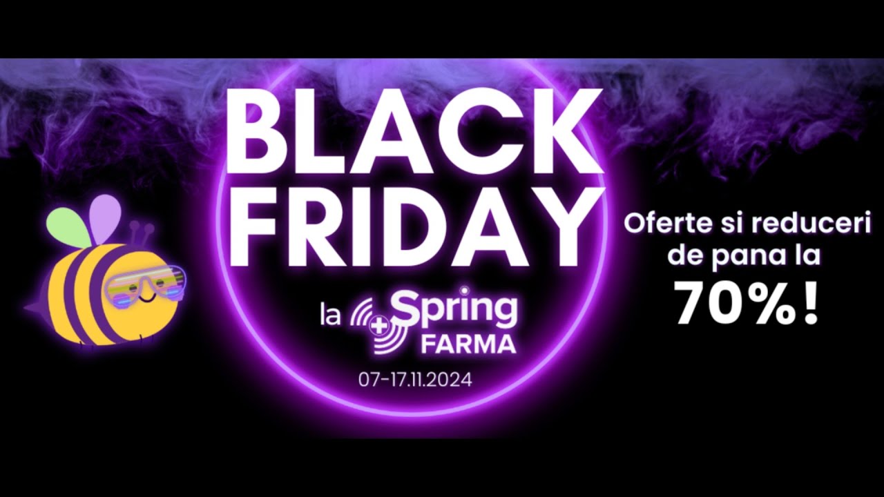 BLACK FRIDAY - SPRINGFARMA - KIT CADOU la orice comandă - Catalog 2024 - Farmacia la Pret Mic