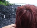 our black sand beach