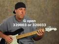 Learn guitar online chord changing open to bar exercises