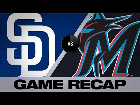 Video: Anderson's double lifts Fish to walk-off win | Padres-Marlins Game Highlights 7/18/19