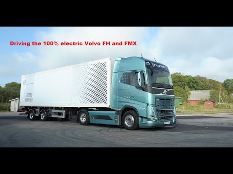 Video bij: Rijden met de elektrische Volvo FH en FMX