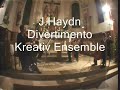 divertimento, haydn, kreativ ensemble
sonia domoustchieva, franco turra, giuseppe miglioli, fernando sartor