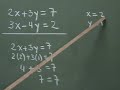 Sistemas de ecuaciones - Introducci�n