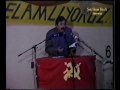 ADNAN YÜCEL'İN ŞİİRİNE DAİR KONUŞMASI-GELKİ ŞAFAKLAR TUTUŞSU