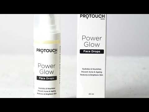Protouch Power Glow Face Drops Non-Sticky Deep Hydrating Face Moisturiser (30 ml)