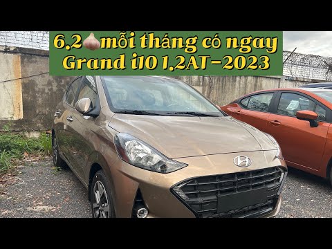 Hyundai Grand i10 đuôi ngắn số tự động | Đưa trước: 99Triệu | Góp: 6.2Triệu #otogiare #grandi10