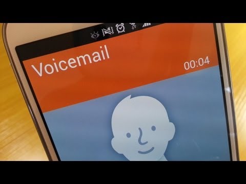 how to set voicemail on galaxy s