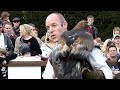 Warwick castle part 10 - A falconry show