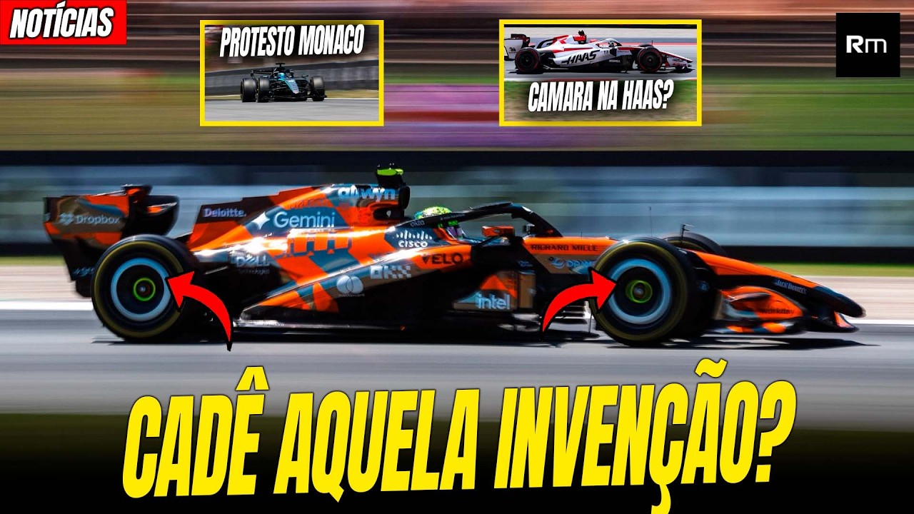 MCLAREN EXPLICA O QUE ACONTECEU COM A SOLUÇÃO GENIAL DE 2025 / FERRARI AGRESSIVA / PROTESTO E MAIS!