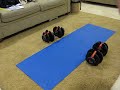 the last routine in the chest, shoulders, triceps workout in p90x. i suppose this is basically a type of bench press...you're obviously laying flat on your back and pressing the weight up...but you want to try to bring the weight across your chest and turn your wrists in to where your palms are facing you.