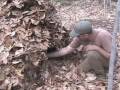 primitiveskills.com Primitive Skills School instructor Mike Douglas troubleshoots the Debris hut and teaches how to construct a door. Visit us online at http