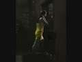 Very sexy girl in yellow dress from car commercial
