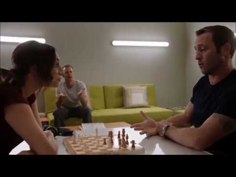 Hawaii Five-0 8x09 McDanno Scenes Part 3 - Steve and Tani Play Chess