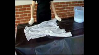 Permethrin treatment of clothes
