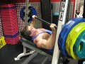 Benching 180kg incline
