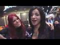 mistress juliya with Dean guitars NAMM 2008