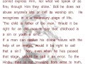 In this piece of speech on 