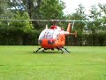 eurocopter EC BO 105 starting