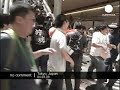 Escalator accident at Tokyo Big Sight