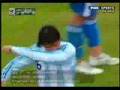 Gol de Argentina contra Paraguay 2008