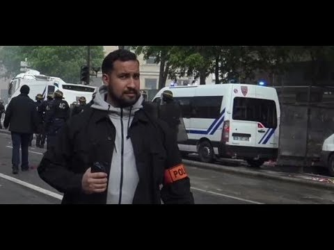 PARIS: Sicherheitsmitarbeiter von Macron bestraft